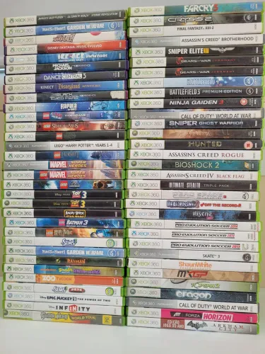 Jogos Originais de Xbox 360!! A partir de R$40,00 (Aceito Cartão)