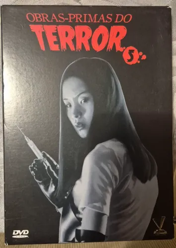 Box dvd Obras Primas do Terror Volume 5 Versátil RARO