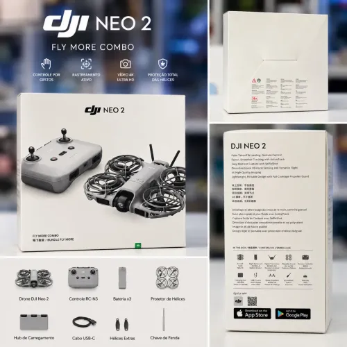 Drone dji neo 2 combo lacrado 
