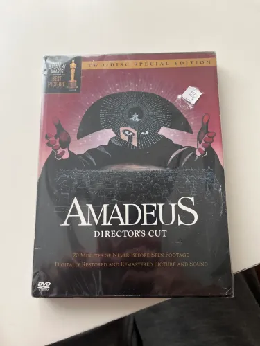 DVD duplo amadeus ediçao USA especial rara