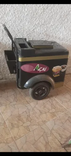 Carrinho de açaí manual