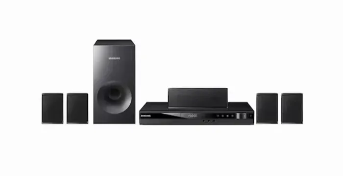 Home Theater Samsung 5.1 HT-E350K/ZD 330W ? Completo (Acompanha Cabo p/ PC)
