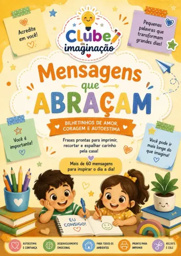 Mensagens que abraçam - Clube da Imaginação ?