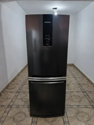 Geladeira Brastemp Inverse, Inox, Funcionando perfeitamente,