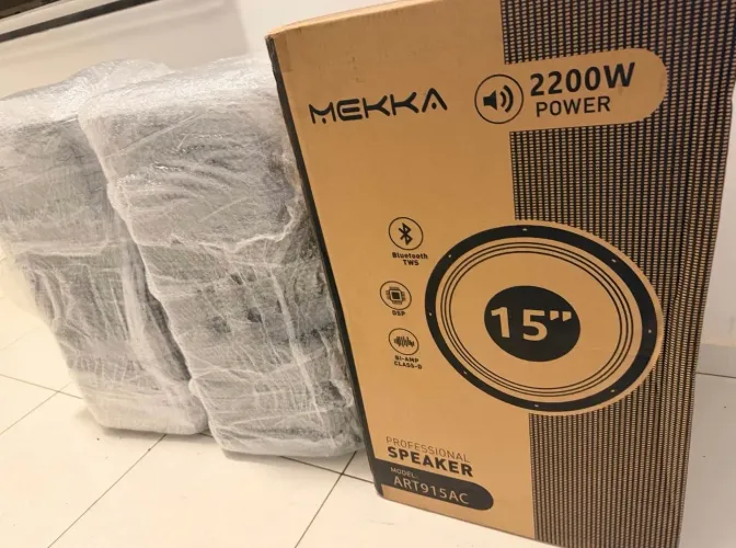 Caixas ativas Mekka 