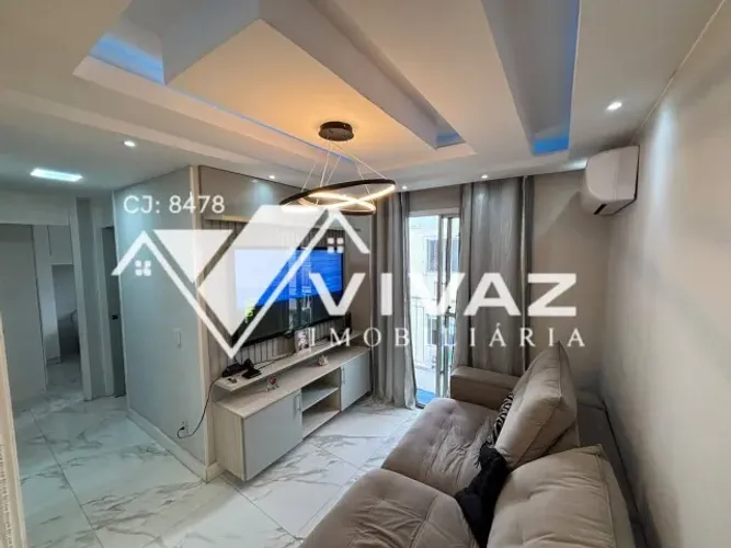 Apartamento Automatizado com 03 Quartos Mobiliados