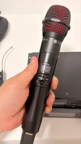 Vendo microfone Shure Slxd4 + Monitor sem fio Sennheiser G4 ( novos e originais )