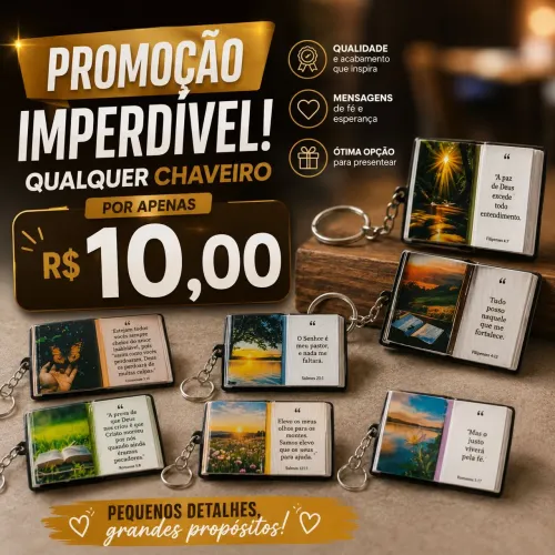 Chaveiros evangélicos