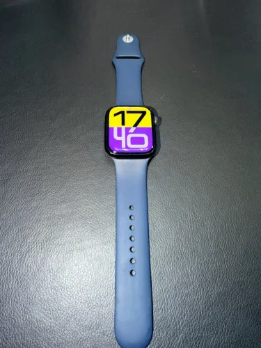 Apple Watch Series 7 GPS 45mm (Azul) - Bateria 78%