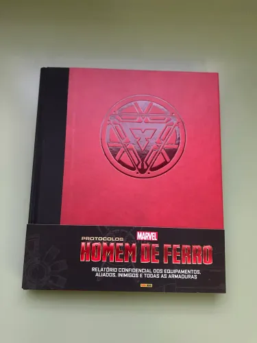 Livro Protocolos Homem de Ferro