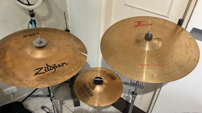 KIT PRATOS DE BATERIA