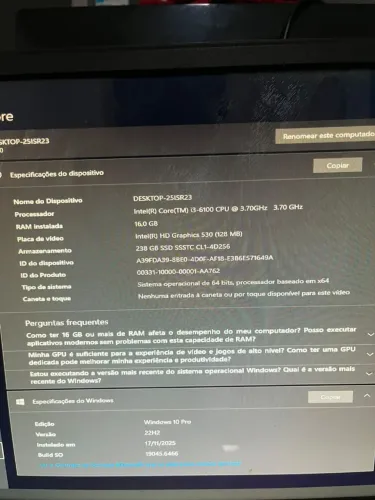Computador completo