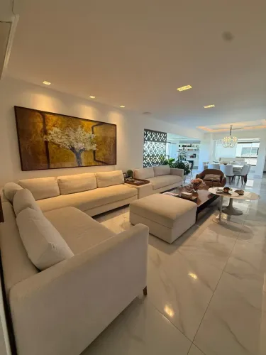 PORTEIRA LUMNO Greenville 276m², sala ampla, gabinete, vista mar, climatizado, 4/4, fino a