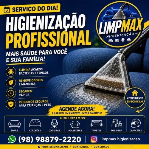 Higienização de estofados