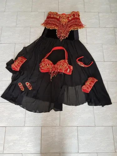 Roupa de dança do ventre tamanho P