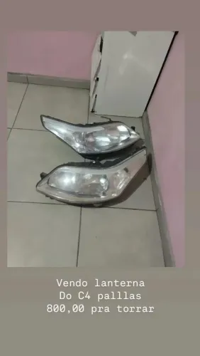 Vendo par de lanterna c4pallas