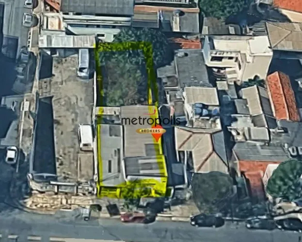 Terreno à venda, 340 m² por R$ 1.900.000,00 - Nova Gerti - São Caetano do Sul/SP