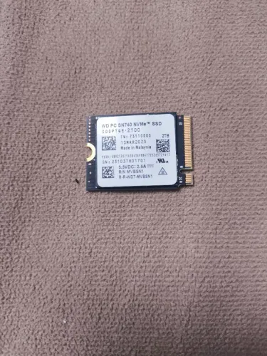 SSD nvme 2230 westwrn digital top