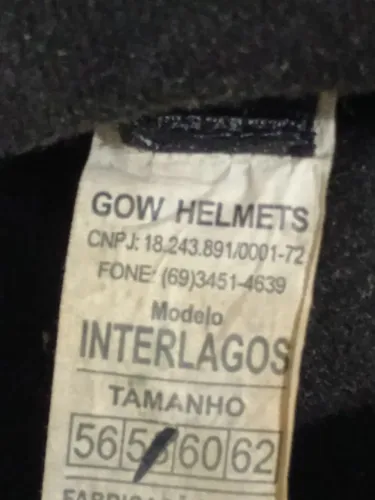 Vendo capacete