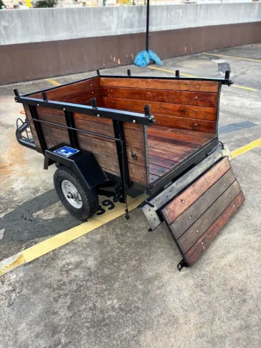 Carretinha perfeito para Motos Trajano