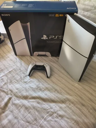 PS5 SLIM NOVO - NF E GARANTIA ATE 04/2027