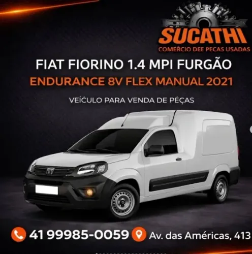 Sucata Venda De Peças Fiat Fiorino Endurance 1.4 2021