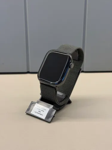 Apple Watch Séries 10 46mm Titânio + pulseira Milanese | Loja Física