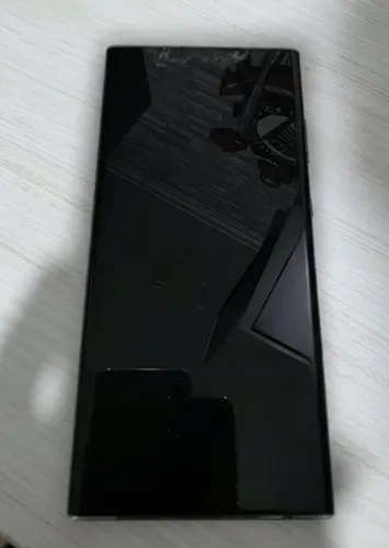 Samsung S23 Ultra - Placa e Bateria OK - Tela Trincada / Sem Tampa (Para Reparo)