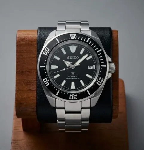 Relógio Seiko Prospex Shogurai Preto Aço Novo