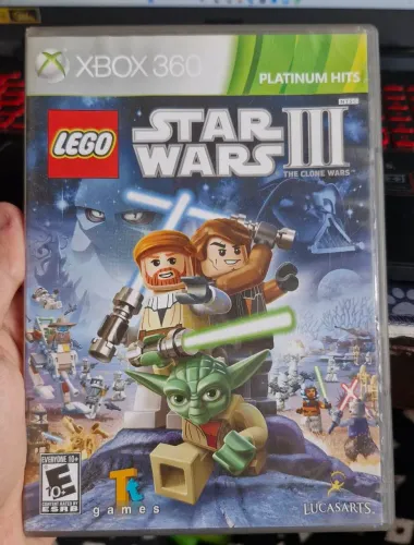 LEGO Star Wars III Xbox 360 Original (Faço olx pay)