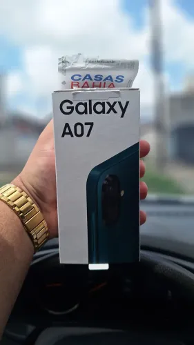 SAMSUNG A07 256GB NOVO SEM USO NOTA FISCAL 8 DIAS DE COMPRADO