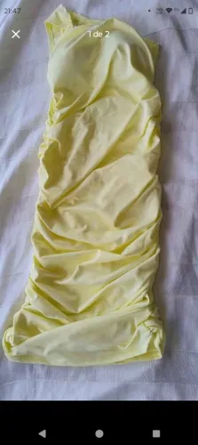 Vestido tubinho uma alça só 