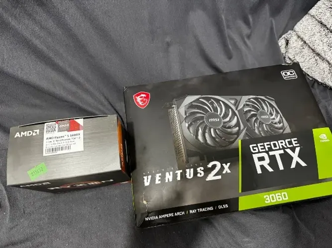 Kit Gamer Ryzen 5 5600X + RTX 3060 MSI 12GB | Ótimo estado | Sem mineração