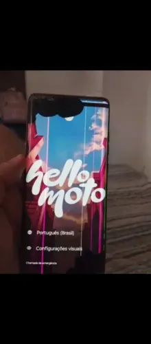 Moto edge 60 com defeito (favor ler a descrição)
