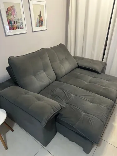 Sofá 3 Lugares Retrátil