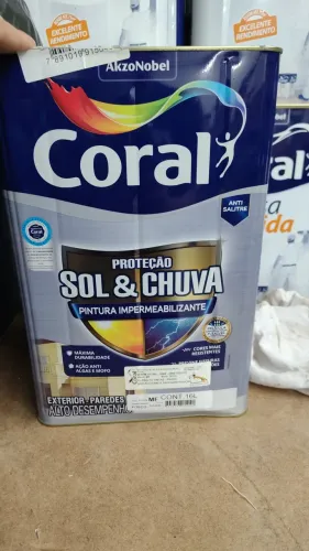 Tinta emborrachada Coral