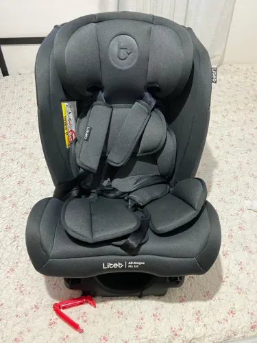 Cadeira para Auto 0-36 Kg Isofix Litet All Stages Fix 2.0 Preta