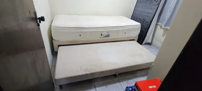 Bicama box solteirão de molas ensacadas 