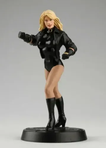 Figura eaglemoss DC Canário Negro.