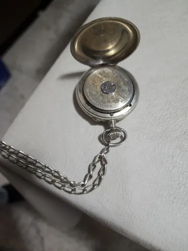 Relógio de Bolso Antigo Hebdomas
