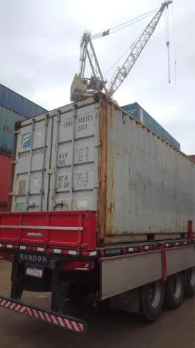 Container 20 Pés - Marítimo Bruto à Pronta Entrega