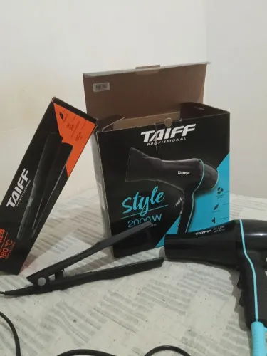 Combo chapinha mais secador Taiff bivolt automático