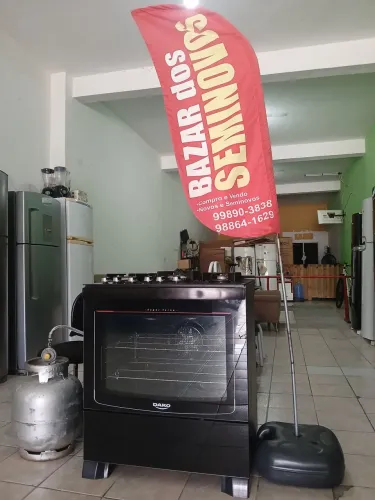 Fogão 5 bocas  DAKO automático  iper novo