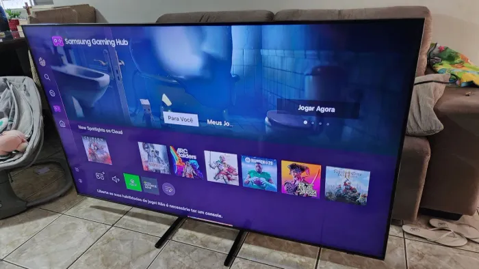 Smart TV QLED 70" Samsung 4K HDR QN70Q65BAGXZD 3 HDMI