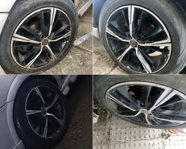Jogo de rodas aro 17 furação 5x110
