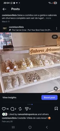 Balcão Vitrine de vidro Expositor