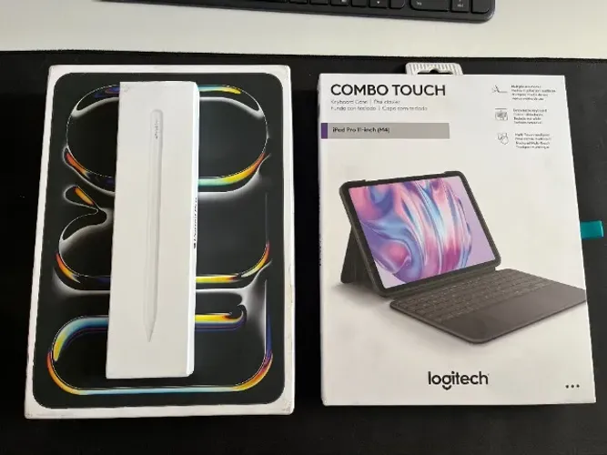 Kit iPad Pro M4 11? 256 GB + Apple Pencil Pro + Logitech Combo Touch