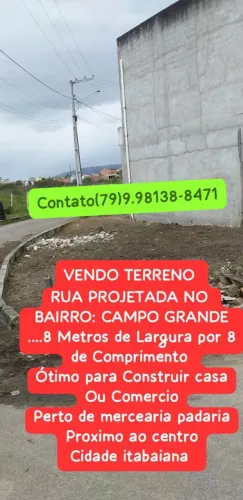 TERRENO ITABAIANA PREÇO A NEGOCIAR ACEITO PROPOSTAR