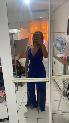Macacão azul