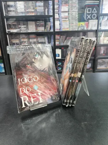 Kit Mangá Jogo do Rei (Volume 1, 2, 3, 4 e 5)